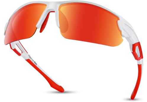 BEACOOL Sportbrille Polarisiert UV400 Schutz Sunglasses Herren-Damen-Sport Sonnenbrille Schnelle Brille Rave Radfahren Fahrrad Angeln Rennrad