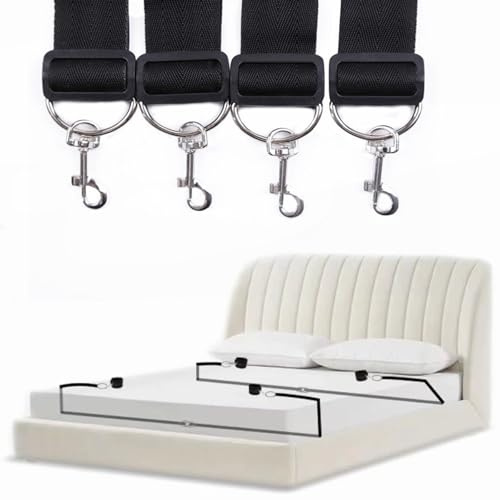1 set di cintura da polso in peluche nero giocattolo per il fissaggio del letto domestico BDM Sport comodo letto da donna