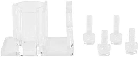 Aquarium Tube Fixture Holder, Aquarium Plant Holder Clear Fish Tank Filter Clamp/Holder Fish Tank Hanger 20mm Acrylic Aquarium Hose Tube Fixing Pipe Clamp/Holder for Holding Doing Pump Soft Hose