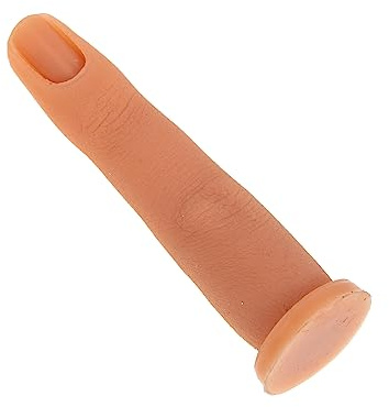 SAFIGLE Doigt Entraînement Silicone Flexible pour Nail Art Main Factice Articulée Pratique pour Faux Ongles Outil Durable pour Débutants et
