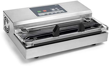 Lacor 69530 - Envasadora al vacio, Máquina de vacio, Selladora de Alimentos | En acero inoxidable, para un uso práctico y profesional en cocina; cierre hermético, libre de BPA, para tu cocina cada día