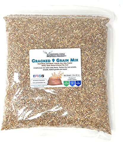 YANKEETRADERS 9 Grains Cracked Mix, 44 Ounce Bulk Bag