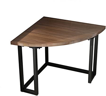 Laptop-Tisch Computertisch Hölzerner Eckschreibtisch, der Schreibtisch des Schreibtischs trifischer Desktop studiert Pc. Laptop-Schreibtisch-Haushaltskiefer-Ecktisch mit rutschfesten verstellbaren Füß