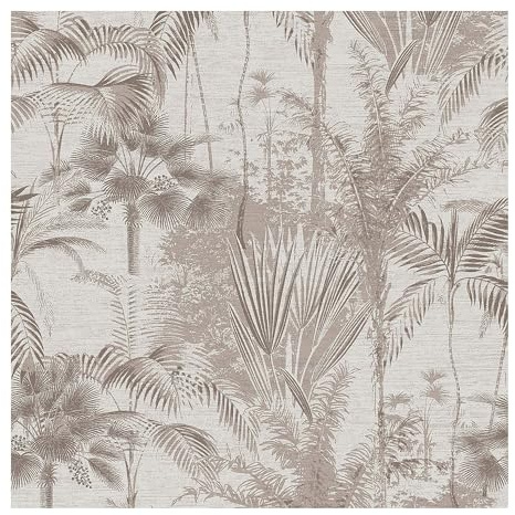 Sublime Jungle Texture Neutral Wallpaper | Paste the Wall Application | Beige Textured | 10M Roll