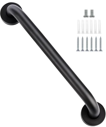 Maniglia da bagno in acciaio inox per vasca da bagno di sicurezza per doccia, corrimano per WC per disabili, anziani, ausili per la mobilità, 40 cm