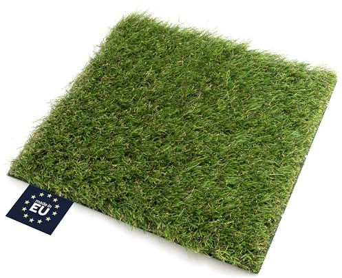 Primaflor Kunstrasen Cyprus 47mm | 2,00m x 0,50m | UV-stabil & wasserdurchlässig | weicher Rasenteppich | Outdoor Bodenbelag für Garten, Terrasse & Balkon | Tierfreundlich