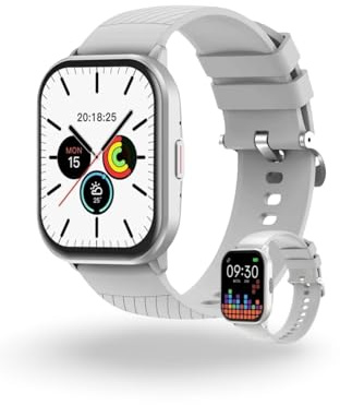 Luxora Smartwatch – Montre Connectée Homme/ – Écran Large Tactile HD 2,1″ – Double Bracelet Métal & Silicone – Santé, Appels & Notifications – Sport & IP68 -SOS