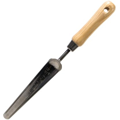 mgc24 Unkrautstecher aus Edelstahl | robuster Unkrautentferner für Garten & Rasen | ergonomisches Handwerkzeug zum Entfernen von Wurzelunkraut | langlebig & präzise