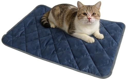 Sohodoo Reflektierendes Wärmekissen for Hunde | Waschbares reflektierendes Wärmepad | 5-lagige selbstwärmende Matratze for Hunde und Katzen, for den Innen- und Außenbereich(C,58 * 88CM)