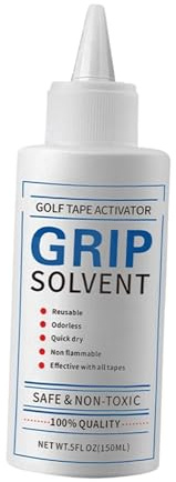 perfk Solution de solvant pour Grip de Golf : Installation et Remplacement Rapides et efficaces. 150 ML.