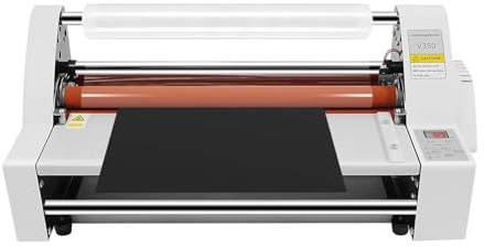 Máquina laminadora autoadhesiva de doble cara, 700W, con modos de calentamiento duales y control de temperatura