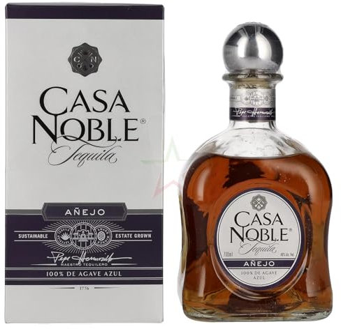 Casa Noble Tequila AÑEJO 100% de Agave Azul 40,00% 0,70 lt.