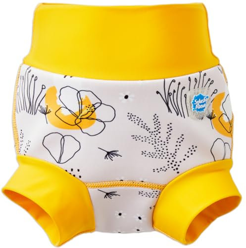 Splash About Happy Nappy Pañal de Baño Reutilizable - Flower Meadow 2-3 años