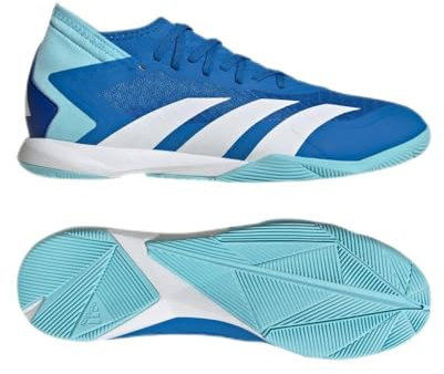 adidas Predator Accuracy.3 Indoor-/Futsal-Schuhe, Bright Royal/Cloud White/Bliss Blue, 11.5