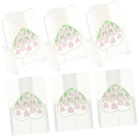DOITOOL 5pcs Cartoon Thread Protectors Tulip Pattern Charger Cover Cable Lines Cover