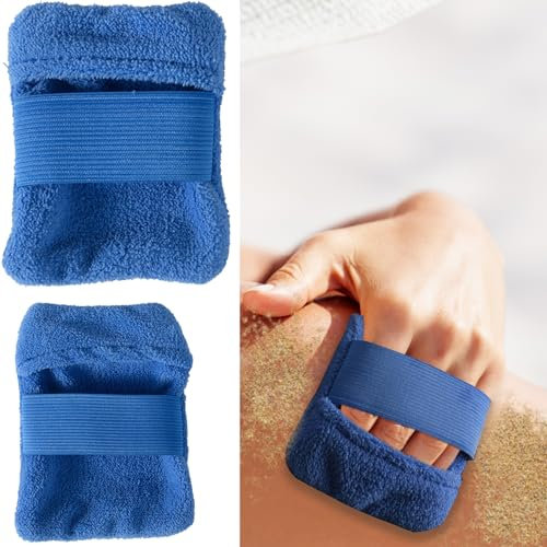 2 Pcs Beach Sand Remover for Beach, Reusable Sand Remover Brush, Beach Sand Cleaner, Easily Removes Sand, Talc Free, Suitable for Beach Activities