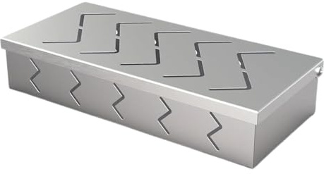 Premium Räucherbox für besonderes Räucheren: Grillzubehör Deque inklusive Pflegeanleitung, robuste Grillraucherbox in der Var