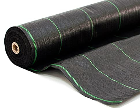 Prime Garden® Tejido antimaleza para jardín, tejido contra malas hierbas, permeable al agua, resistente a la rotura con alta estabilización UV (100 g/m², 3,2 x 5 m = 16 m²)