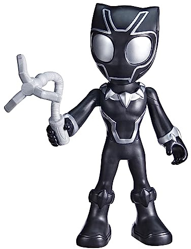 Marvel Spidey and His Amazing Friends supergroße Black Panther Action-Figur, Superhelden-Spielzeug für Vorschulkinder