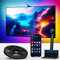Ailofy Smart TV LED Backlight with Camera for 55-65 Inch Screens, 12ft LED Strip Lights Sync with Screen and Music, Color Changing Lights for TV