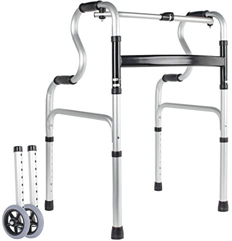 OUUTMEE Gehhilfe für Senioren Gehhilfe Gehbock Leicht Höhenverstellbar Aus Aluminium Mobiclinic gehhilfe für senioren