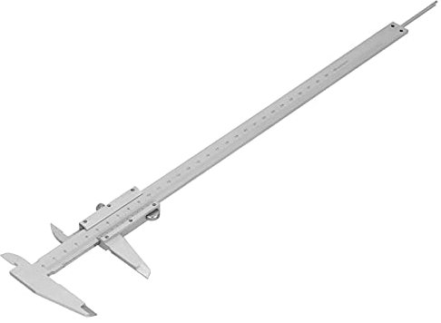 Nonius-Skala, Hohes Werkzeug-Lineal, Stahl, Vierfach Einsetzbarer Messschieber, Industriequalität, 0,02 Mm Hohe Messschieber aus Stahl (0-300MM)