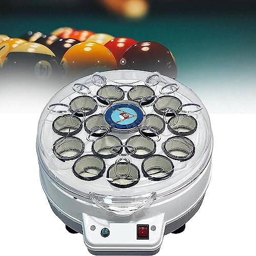 Pool Ball Polisher Billard CleanerBillard Cleaner, 2 In 1 Billard Cleaner, 16/22 Ball Automatischer Billard Cleaner/Snooker Cleaner für Billard-Sets,16-Ball
