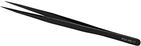 Tnfeeon Precisionslödpincett, Bärbar Aluminiumlegering, Antimagnetisk, för Elektronisk Reparation, för mobiltelefon- och Klockjobb