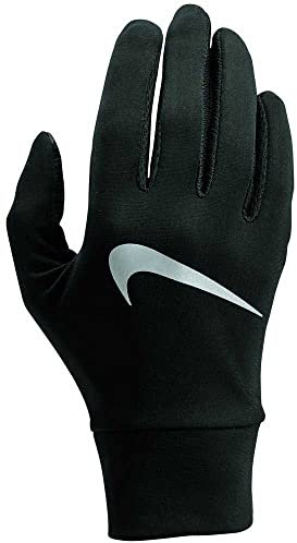 Nike Herren Handschuhe 9331/67 Lightweight Technologie Running, 082 Black/Silver, S, 9331-75