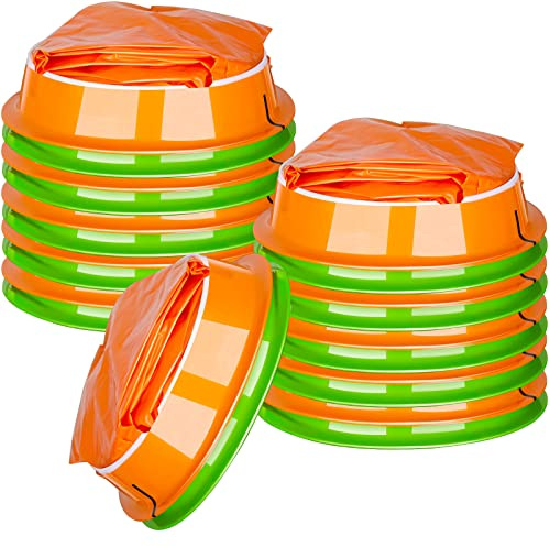 Vomit Bags Sick Bags Disposable Emesis Bags 16 Pieces Barf Bag with Snap for Travel Motion Sickness, Airsick 1000ml Car Sickness Bag