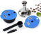 Nachfüllbare Tas simo-Kapseln, wiederverwendbar, für Bosch-Kaffeemaschine, BENFUCHEN Tas simo-Kaffeescheiben, Blau, 1 x 60 ml Kapsel + 1 x 200 ml Deckel + 1 Tamper