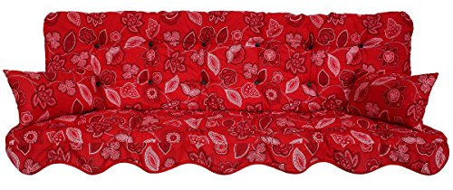 Adlatus-Kühnemuth Polsterauflage Gartenstuhlauflage Modell 941 (180x50 cm Hollywoodschaukelauflage)