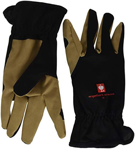 Engelbert Strauss Montage-Handschuhe Intense Light (11), Schwarz, L (1er Pack)