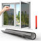 Fentar Vinilo Ventana Privacidad, 200 x 44.5cm Lamina Solar Ventana, Protección Solar Vinilo Translucido para Ventanas, Adecuado para el Blindaje Ultravioleta del la Oficina del Hogar sin Manchas