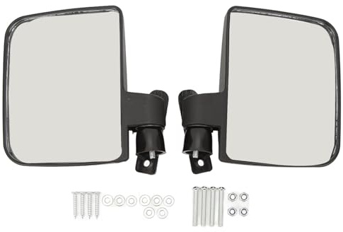 POENVFPO Miroirs Latéraux de la Voiturette de, Miroir de Miroir de L'arrière-Plan Lens Convexe Miroir de Miroir de étanche pour la Voiture du Club