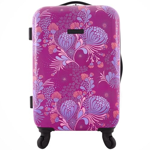 Bella Caronia 3 Piece or 20 Carry-On Voguish Luggage Set, Style Flora, 20 Carry-On