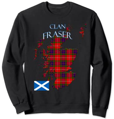 Fraser Scottish Clan Tartan Schottland Sweatshirt