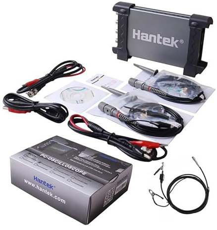 Hantek USB/PC Oscilloscope Hantek6074BC/6104BC/6204BC/6254BC USB/PC Digital Oscilloscope 70MHz 100MHz 200MHz 250MHz 4CH channels 1GSa/s PC Oscilloscope(Hantek6254BC)