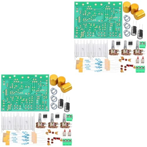 SOLUSTRE 2 Sets Power Amplifier Board Dual Channel Audio Stereo Amp Module for Car Amp High Performance Amplifier Board