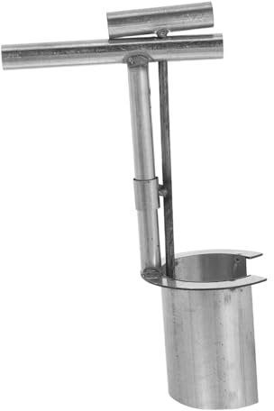 CAXUSD Strumento Per Piantagione Di Bulbi Attrezzo in Metallo Per Scavare Buche Da Giardino Multiuso E Portatile Precisione E Facilità Di Utilizzo