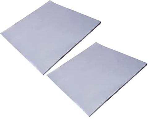 LOEFLIFA 50 Sheets Multi Function Tin Foil Baking Paper Oil High Temperature Resistant Non Stick Oven Liners for Even Heating and Easy Cleanup