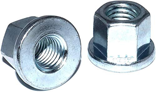 Tuerca Hexagonal M6-M16 Din 6331 Acero Galvanizado Alta Forma con Unión Resistencia 10 Schraubenmutter Alta Tuerca Gewindemuffen Langmuttern Gewindemuttern - 20 Pieza, M8