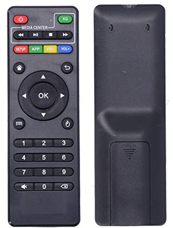 Telecomando portatile per Android x96 / x96mini / x96w, controller IR per scatola TV sostitutiva, resistente all'usura e durevole.