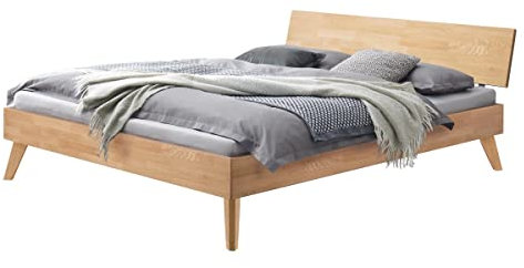 Hasena Trento Bett Ancona 25 Eiche Bianco massiv 200x200