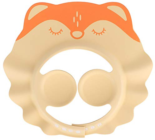 Bonnet de douche pour bébé, bonnet de bain pour bébé, bonnet de shampoing pour bébé, chapeau de lavage des cheveux avec protection des oreilles pour éviter que l'eau ne pénètre dans les oreilles
