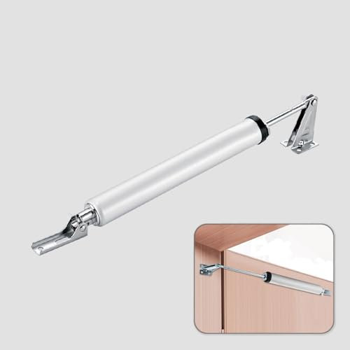 ANKBOY Automatischer Türschließer Pneumatisch, Einstellbar Türschließer mit Feststellfunktion, Puffer Geschlossen Türschließer aus Aluminium für Zuhause Büro Schlafzimmer