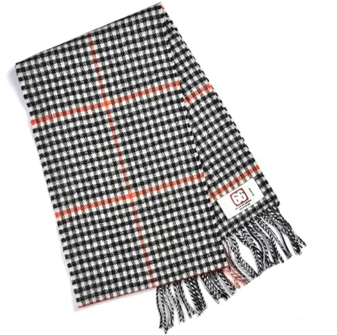 Mod Shoes The Boy About Town Scarf – Paul Weller The Jam Style Council – 100% Scottish Lambswool – Made In Scotland