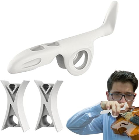 Lehrmittel für Bratschenbögen, Korrektor für Geigenbögen | Tragbares Violin-Lehrmittel Violinbogengriff Partner,Kompakter Bogenglätter, Bogenhalte-Lehrhilfe für Anfänger