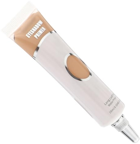 Waterproof Eye Primer Eye Base Cream White for Long Lasting Wear | Liquid Base, Satin Finish, Crease-resistant Non-greasy Formula, Personal Use and Professional Salon
