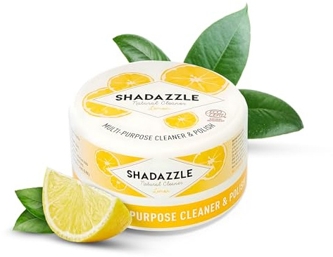 Shadazzle Natural All Purpose Cleaner and Polish – Eco friendly Multi-purpose Cleaning Product (1 Pack, Lemon)